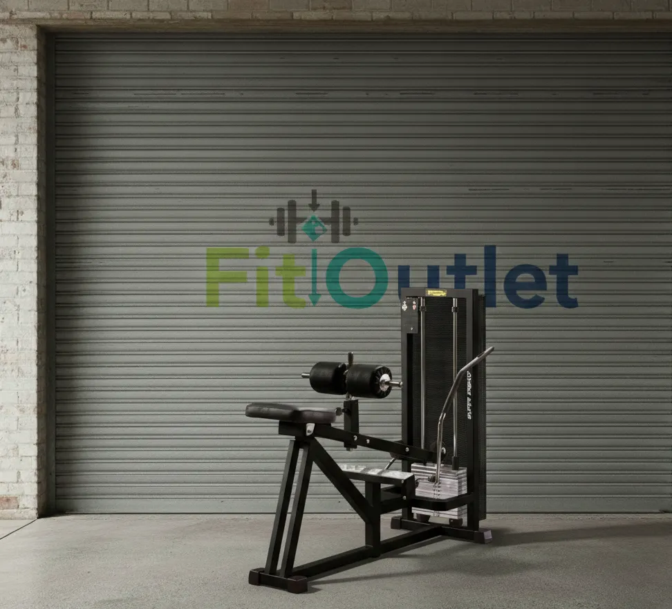 SITTING CALF MACHINE LUX-SUPEREXECUTIVE (Matt Black Metallizzato)